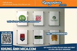 Tùy chọn linh hoạt với Poster Display Frames by Size – thiết kế khung mica treo poster theo mọi kích thước