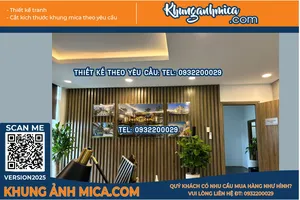 Khung mica A1 treo poster thời trang đẹp – Sang trọng và chuyên nghiệp