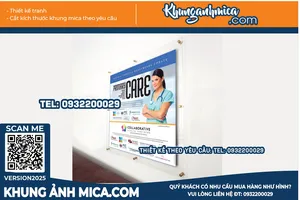Khung Mica 120x180cm Khổ Lớn - Giải Pháp Tốt Nhất Cho Phòng Họp