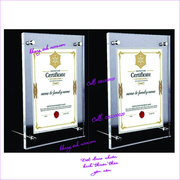 Khung ảnh mica mua ở đâu