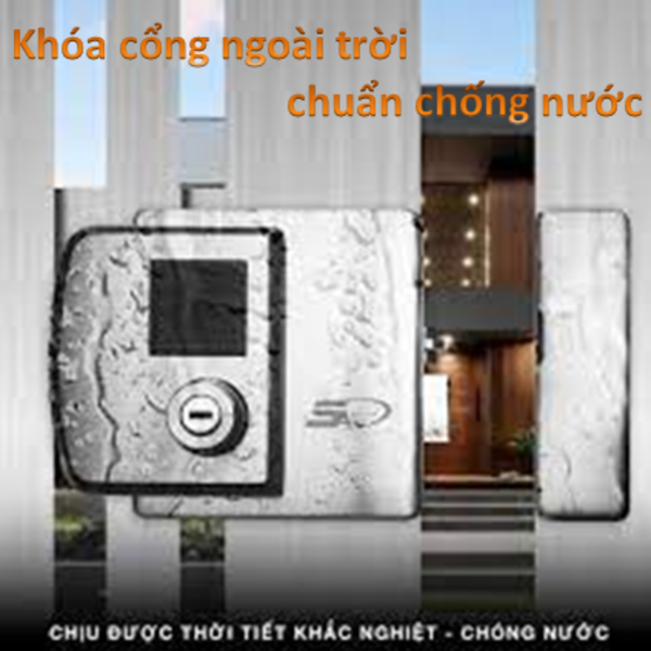 Cách Chon Khóa Vân Tay Phù Hợp Để Lắp Đặt Cửa Cổng Ngoài Trời
