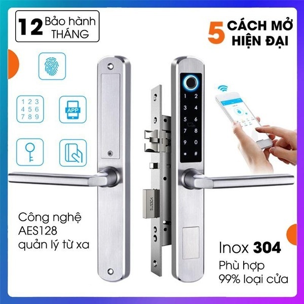 Cách Chọn Lựa Khóa Điện Tử Vân Tay Chuyên Dùng Cho Cửa Nhôm 