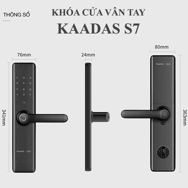 Khóa cửa vân tay Kaadas S7
