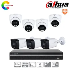 Trọn Bộ 7 Camera Dahua Full Color 2MP [Màu Ban Đêm]