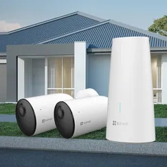 Bộ Camera WiFi Dùng Pin Ngoài Trời EZVIZ HB3-B2 2K