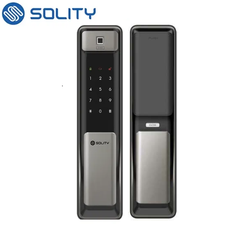 Khóa Cửa Vân Tay Solity GSP-2000BK DS (Đen bạc)