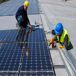 Lắp Đặt Hệ Thống Điện Mặt Trời Hòa Lưới  3 Pha 40KW 