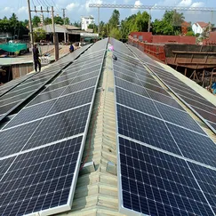 Lắp Đặt Hệ Thống Điện Mặt Trời Hòa Lưới  3 Pha 60KW