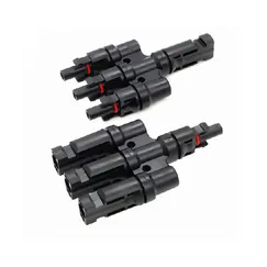 Jack Nối MC4 Vào 3 Ra 1