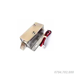 Khóa Chốt Điện Từ LY-03 12VDC (tiết kiệm năng lượng)
