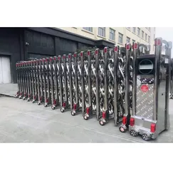 Cổng Xếp Tự Động Inox 403 MiL191