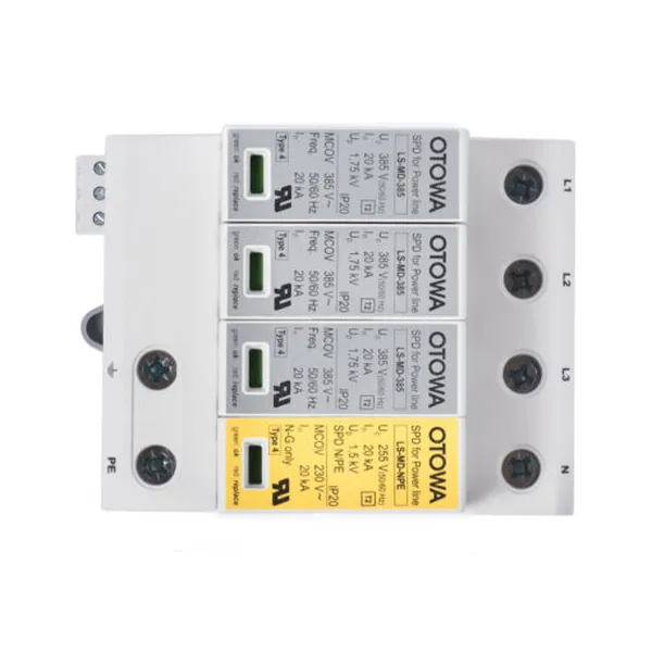 Thiết Bị Chống Sét Lan Truyền OTOWA Đường Nguồn LD-PNP25100S (N-PE)