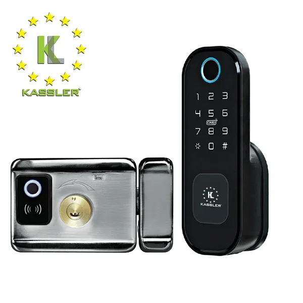Khóa Cửa Vân Tay Kassler KL-579 BL