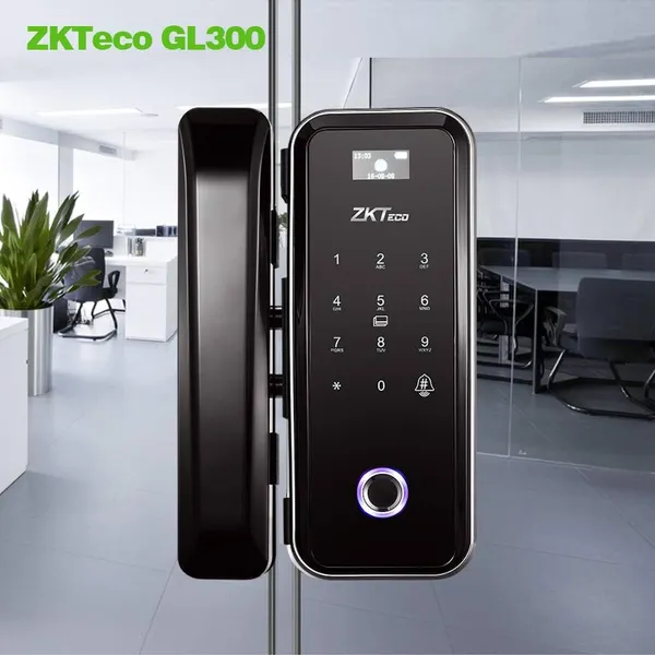 Khóa Vân Tay Cửa Kính ZKTeco GL300