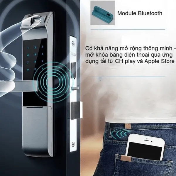 Khóa Vân Tay Yale YDM 4109+