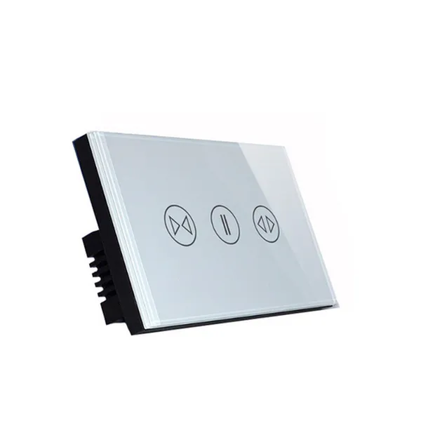 Công Tắc Cảm Ứng 3 Nút Điều Khiển Rèm Cửa SWC Kèm Remote