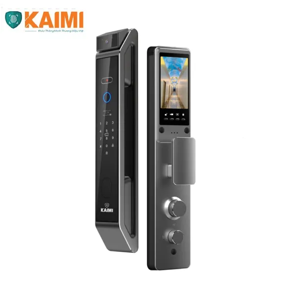 Khóa Cửa Nhận Diện Khuôn Mặt Kaimi KM15 - FaceID