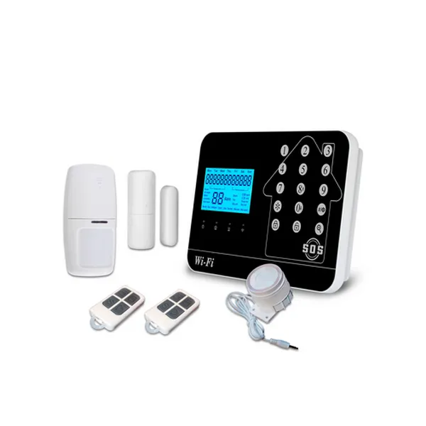 Bộ Báo Động Chống Trộm GW02 Wifi+ Sim GSM Và ĐT Bàn PSTN