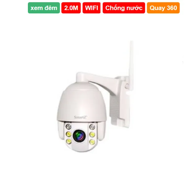 Camera IP Wifi SmartZ SCD2029M 2.0 Megapixel Ngoài Trời