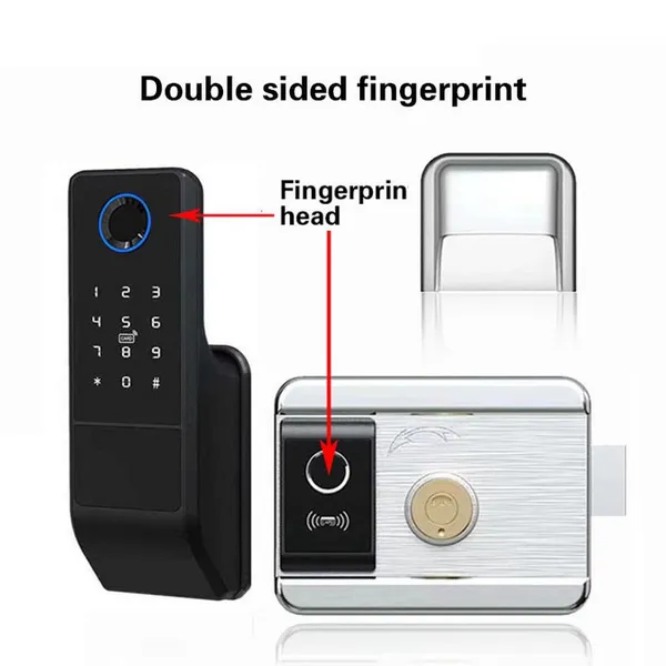 Khóa Cổng Vân Tay 2 Chiều Capsule GA201F