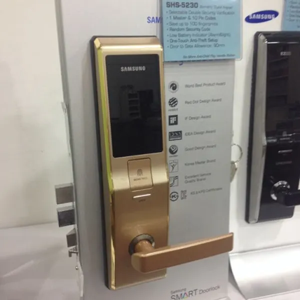 Khóa Cửa Vân Tay SAMSUNG SHS-H705(Gold)