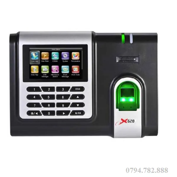 Máy chấm công vân tay và thẻ cảm ứng RONALD JACK X628-C