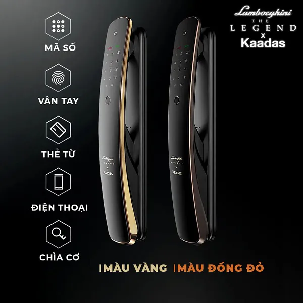 Khóa cửa vân tay Kaadas Lamborghini