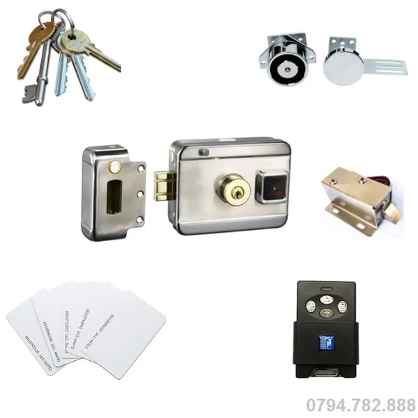 Bộ khóa cổng điện tử Gate - TH1