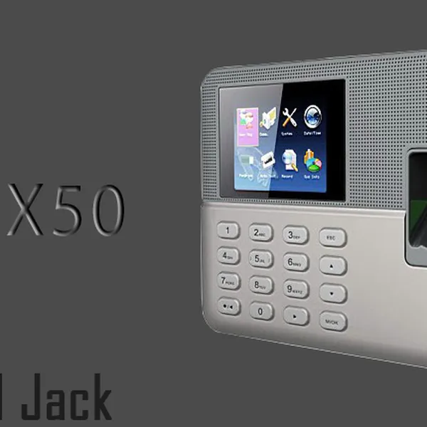 Máy chấm công vân tay lấy dữ liệu qua USB Ronald Jack LX50