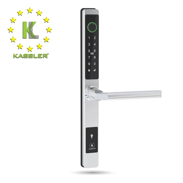 Khóa cửa vân tay Kassler KL-599 CW (Màu trắng)