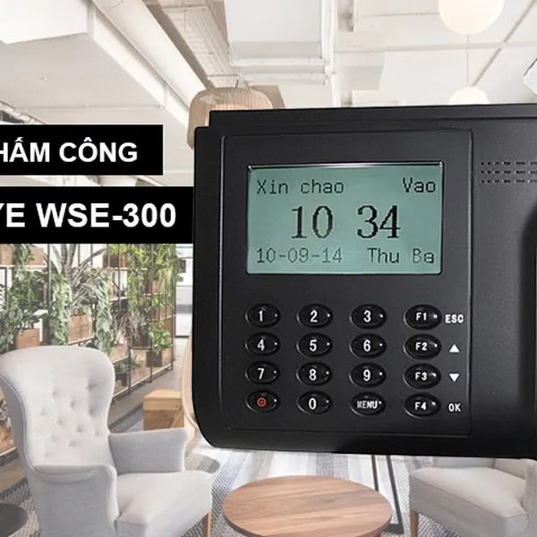Máy chấm công thẻ cảm ứng từ wise eye wse-300