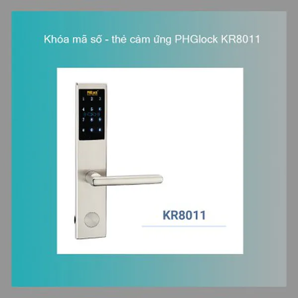 Khóa mã số - thẻ cảm ứng PHGlock KR8011