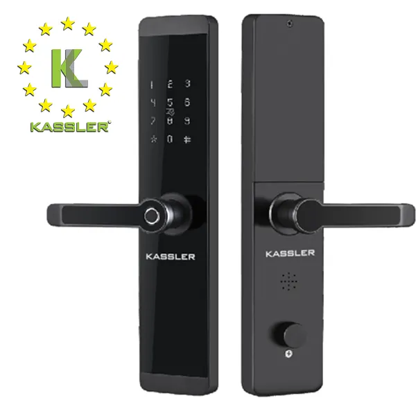 Khóa cửa vân tay KASSLER KL-600B (BLACK)