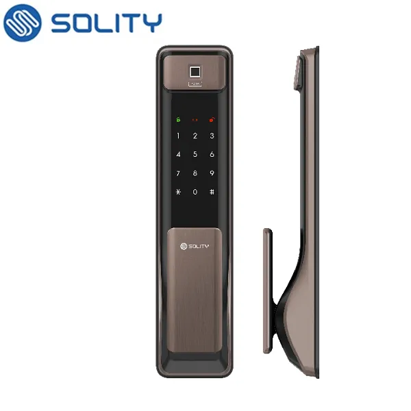 Khóa Cửa Vân Tay Solity GSP-2000BK BZ (Màu đồng)