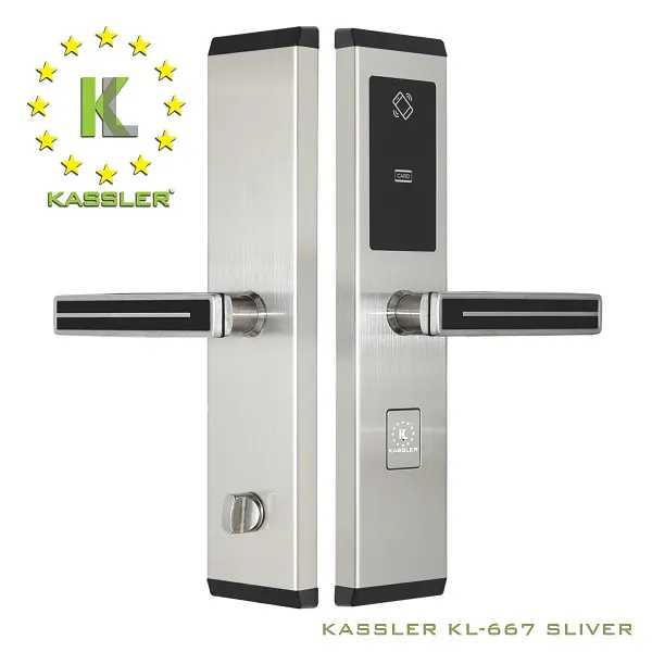 Khóa cửa điện tử KASSLER KL-667 SILVER