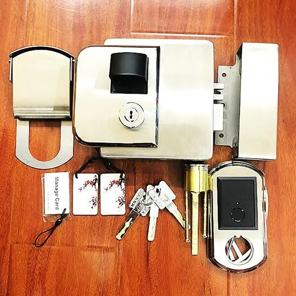 Khoá Cổng Thông Minh VIRO VR-1300B - Vân Tay 2 Chiều