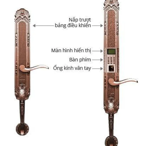 Khóa cửa điện tử DESSMANN Classic K5