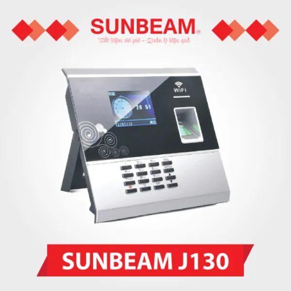 Máy Chấm Công Sunbeam J130 - Wifi