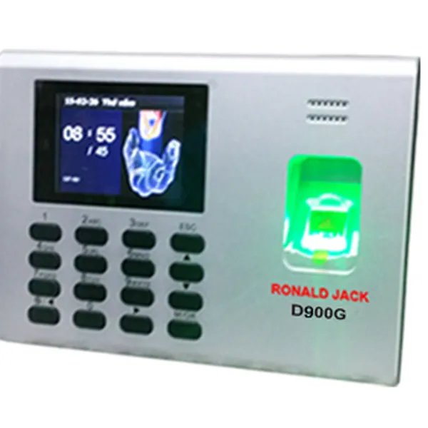 Máy chấm công vân tay thẻ ronald jack D900G