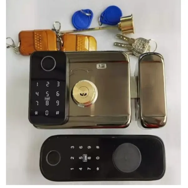 Khóa Cổng Điện Tử Viro VR-1200D - Vân Tay 2 Chiều