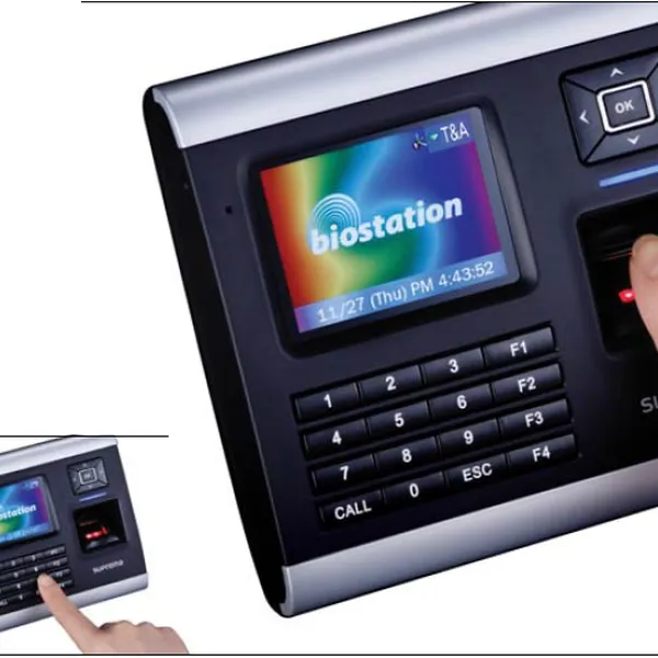 Máy chấm công kiểm soát cửa ra vào và vân tay SUPREMA BioStation BST-OC