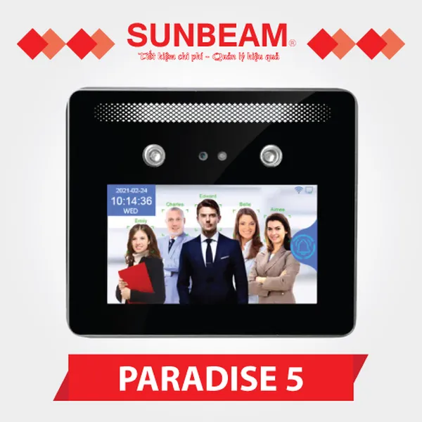 Máy Chấm Công Sunbeam Paradise 5 - FaceID
