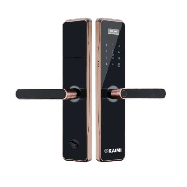 Khóa Vân Tay Kaimi BTM101 Viền Đồng