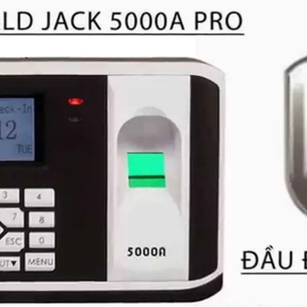 Máy chấm công vân tay thẻ cảm ứng RONALD JACK 5000AID