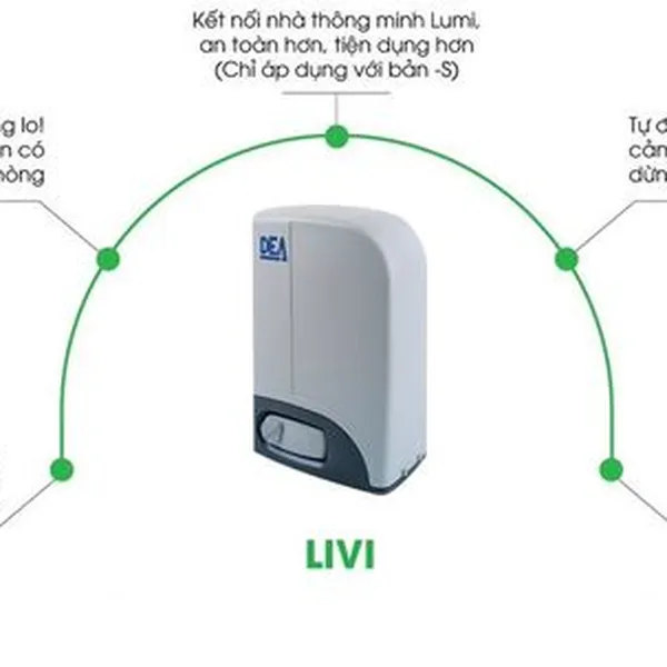 Motor Cổng Trượt DEA Livi9 24v 900kg Italia