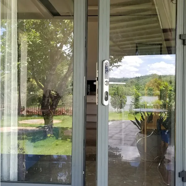 Khóa vân tay nhôm kính Kamet KA-12