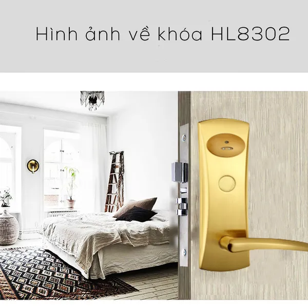 Khóa Thẻ Từ Khách Sạn HL8302