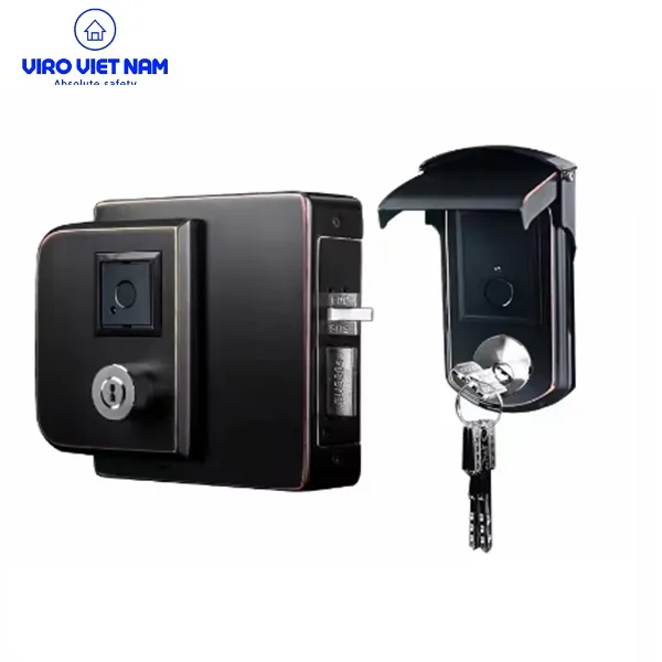 Khóa Cổng Thông Minh Viro VR 1300D - Vân Tay 2 Chiều