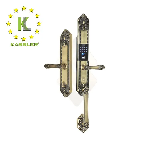 Khóa cửa vân tay tân cổ Kassler KL - 979GR