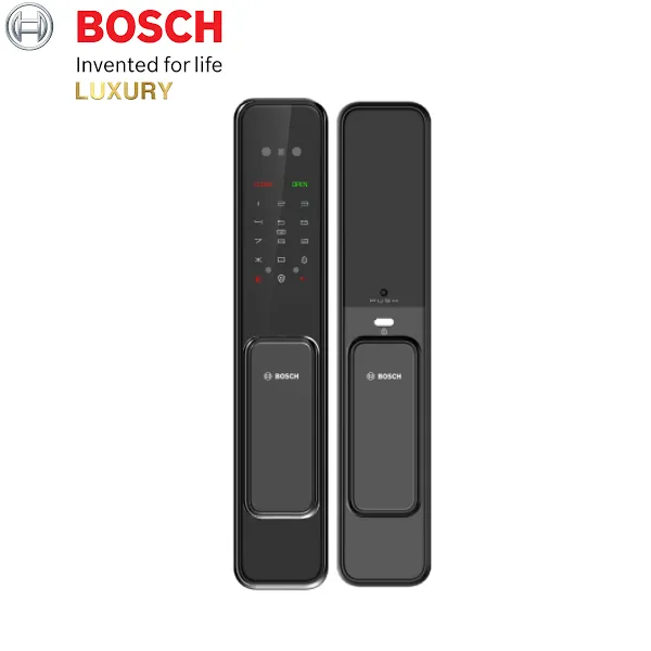 Khóa Cửa Vân Tay  Bosch EL600B - Face ID (Màu Đen)